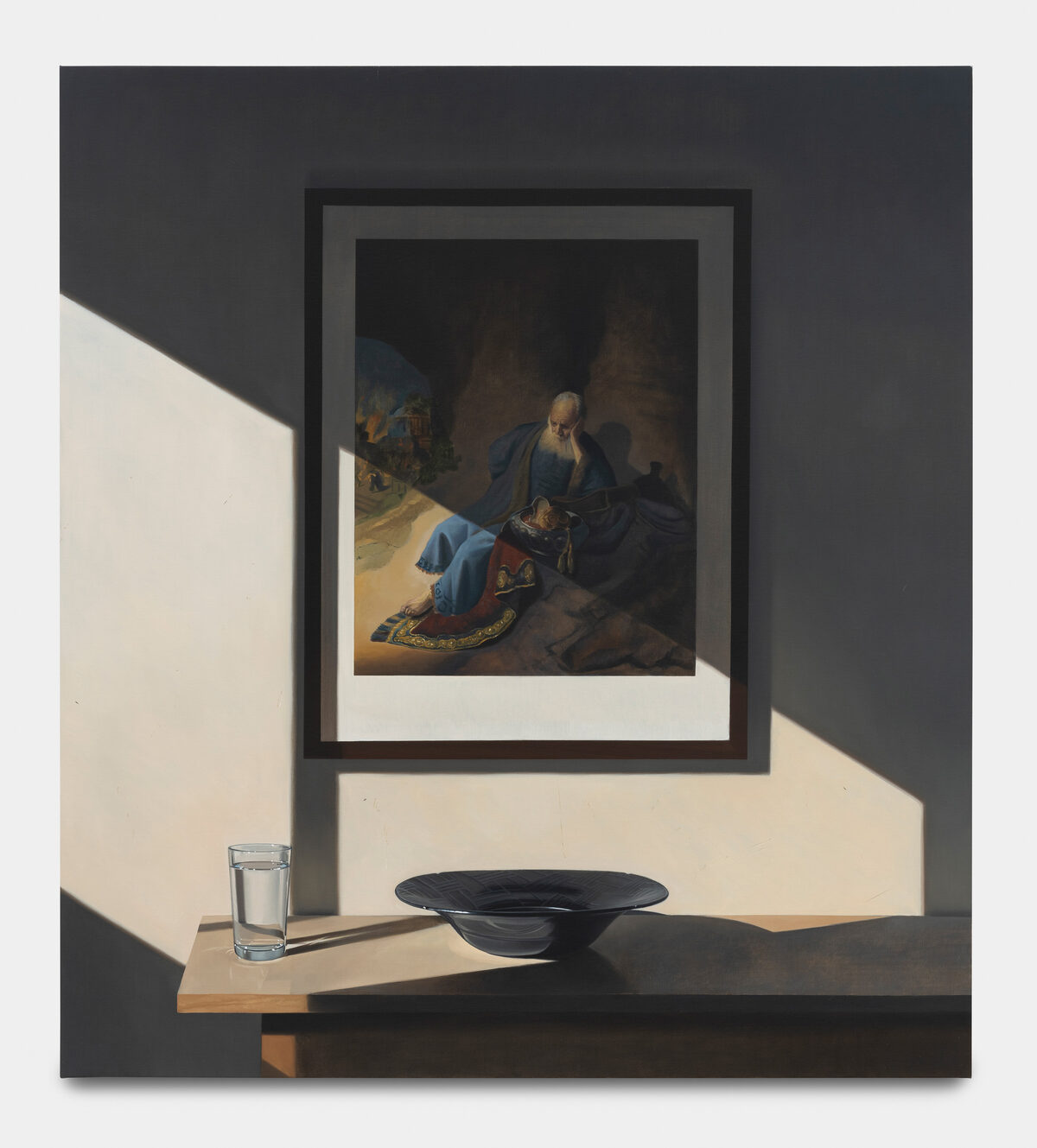Paul Rouphail, *[Credenza (after Rembrandt)](/artworks/a11071a7-0be5-47f8-b03d-d1bcdb78bde1)* (2023)