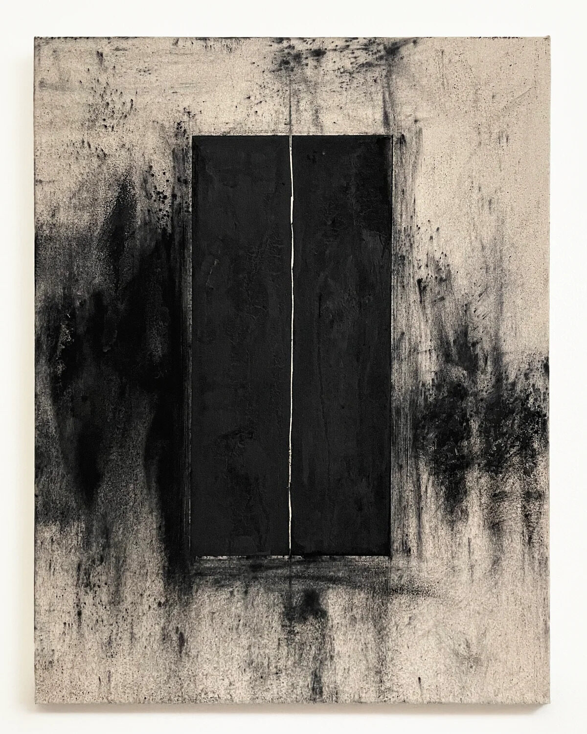 Paul Weiner, *[A Window Split by Silence, Holding the Weight of All That Has Passed and the Line That Refuses to Close (Artificial Intelligence Model 172)](\artworks\9a33d22d-6cda-4dcf-73d4-08deca5b518d)* (2025)