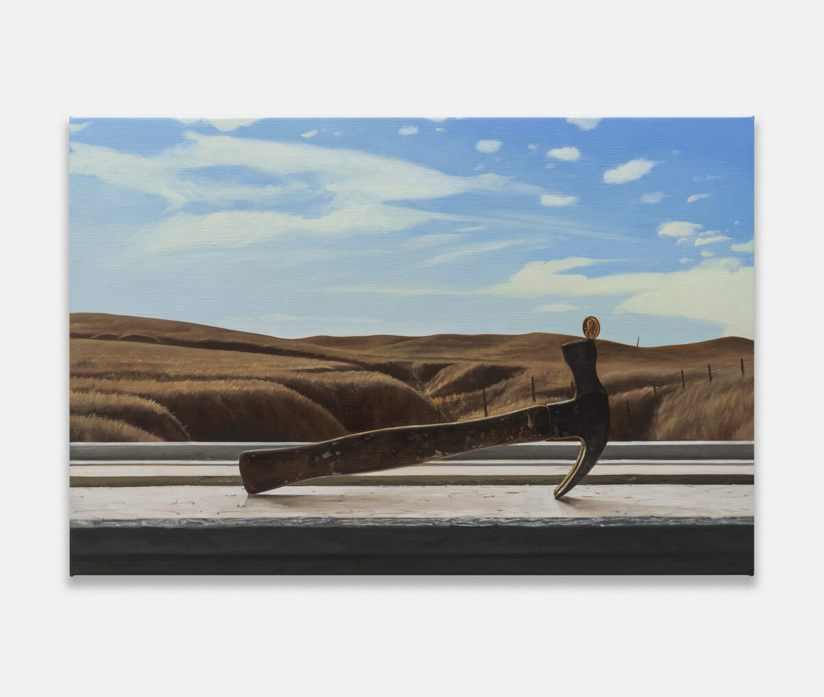 Paul Rouphail, *[Hammer, Portrait of John Brown](/artworks/1a3a50bd-8fda-4076-9511-cf16ce40c9ce)* (2024)