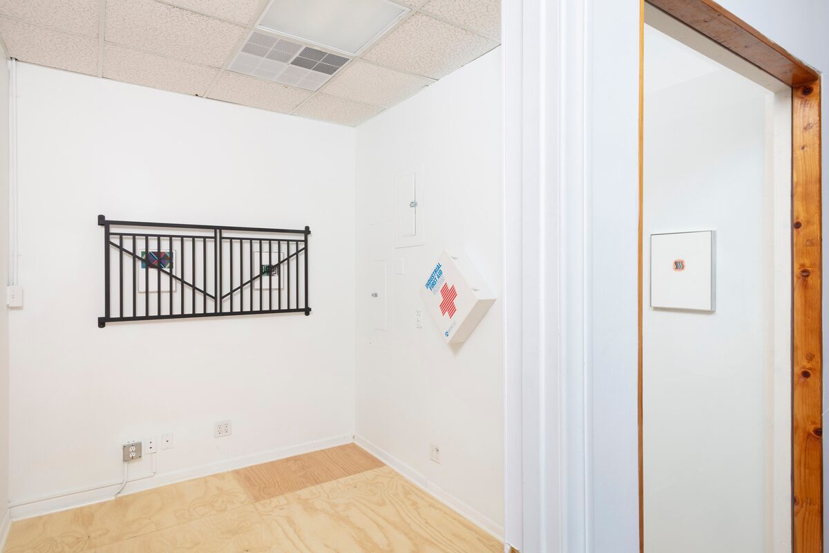 Installation view of *[Away From Desk](/exhibitions/71aa534e-7122-449a-83d4-44c9d1f582ca)*, [Wilshire Online](/institutions/8209a278-eb54-43ab-9df8-08df08d66b5d), Los Angeles, February 24, 2026–March 15, 2026