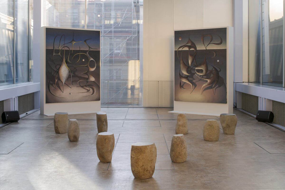 Installation view of *[Au-delà](\exhibitions\f3aefaee-45f0-4c99-5284-08dee508f7b2)*, [Lafayette Anticipations](\institutions\0094ad84-79e6-48cc-e6ef-08ddbd7b0cb6), Paris, February 15, 2023–May 7, 2023