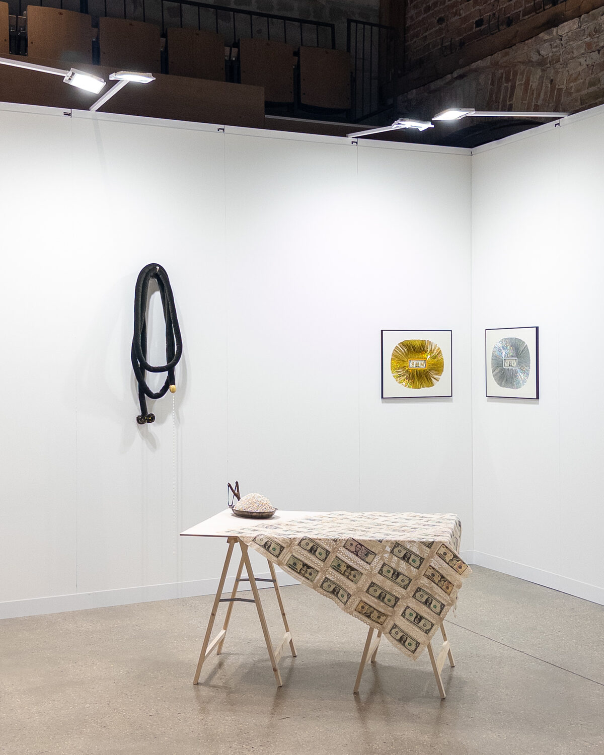 Installation view of *[Riga Contemporary 2026](\exhibitions\aa489307-328b-48ed-89fa-d4ef36f6bec0)*, [Riga Contemporary](\institutions\3e4cf090-e9cd-4001-7b11-08df03483c2e), Riga, July 2, 2026–July 5, 2026