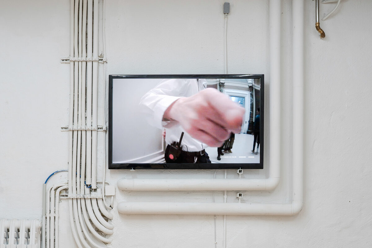 Satoshi Fujiwara, *[Haunted Tourist (After Hans-Joachim Bohlmann)](\artworks\85cd8988-a887-4127-a1ae-08deaa6b6cd5)*, 2024, installation view in *[BLEACHED](\exhibitions\af35d606-02e2-4752-bc61-0daa26891903)*, [red](\institutions\6a4ec575-4628-4055-5710-08deaa714e30), Berlin, 2024-2025.