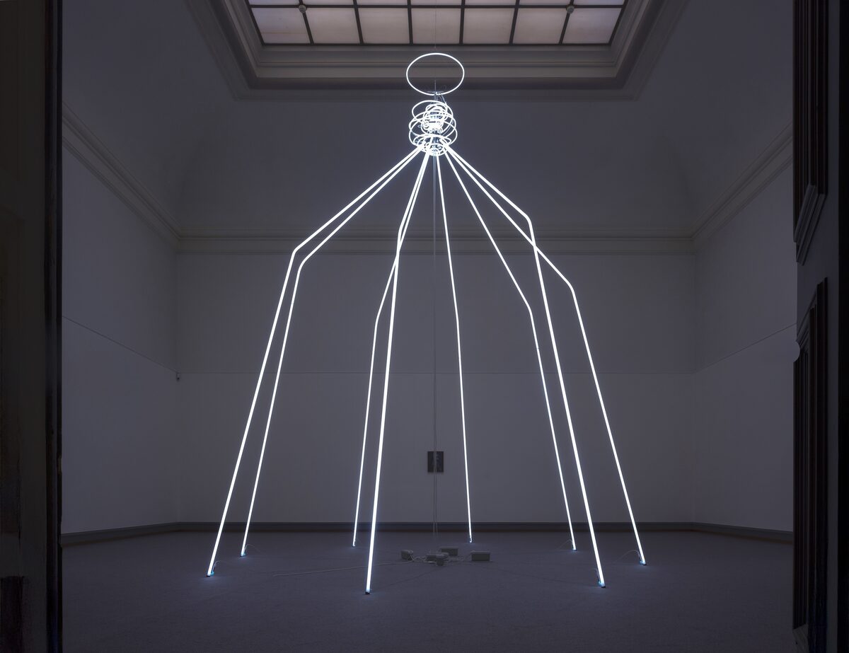 Francisco Sierra, *[The Holy Spider](\artworks\5d37177e-0513-47f9-8538-08dea7c8eb96)*, 2025. Installation view of *[Alfombra](\exhibitions\c496371c-53fc-4b4f-a9c8-f1ac3430b367)*, [Kunstmuseum Solothurn](\institutions\7e50a5e2-fffa-4c5c-6d6e-08de1b63a7bd), 2025.