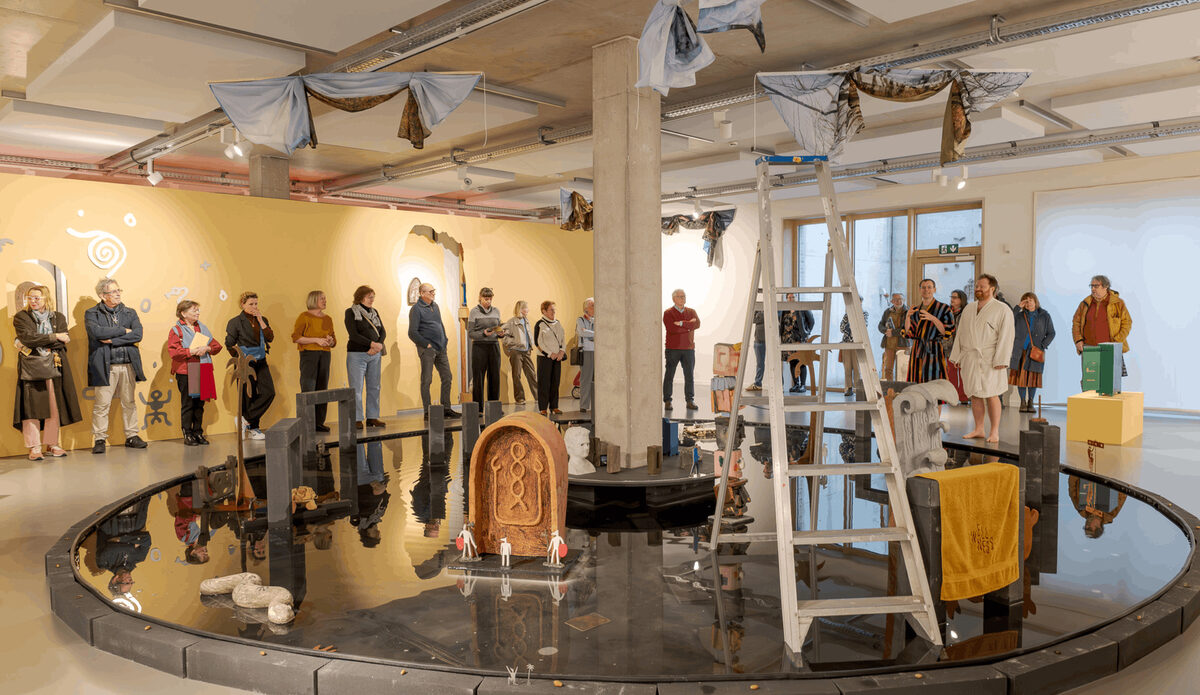 Exhibition view of *[Well***Ness](\exhibitions\ee9c2bf5-fe02-474b-e417-08de8742808a)*, opening at [Cultuurcentrum Ter Dilft](\institutions\75f35087-5a37-4462-bc83-08dd7da8cbe9), Bornem, Belgium.