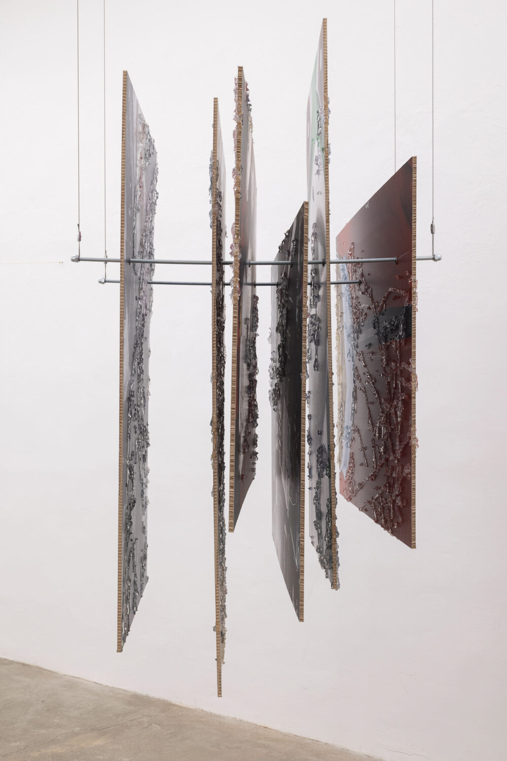 Satoshi Fujiwara, *[GDPCN](\artworks\ba7eb04d-c64a-4090-506b-08dea6814a2a)*, 2026, installation view in *[Social Unrest](\exhibitions\0898c2ef-ffec-4b4e-0ca0-08dea67600b7)*, [MATTA](\institutions\658244ed-d46b-45d6-0fd1-08dea687d3be), Milan, 2026. Curated by [Niccolò Gravina](\people\e80783e8-bf62-4fff-5c04-08deaa62a1f3).